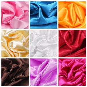 100 cm * 150 cm satin stoff milch seide brokat tuch 16 farben Geschenk Box Futter Lieb kleid
