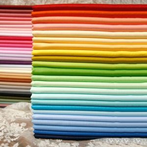 Einfarbig Baumwolle Twill Tuch Tuch Blatt Stoff Für DIY Nähen Patchwork 100% Baumwolle Stoff Gedruckt Baby Wildleder Stoff Plain
