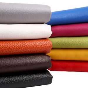 Buulqo Nizza PU Kunstleder Stoff, Weiche Faux Leder Stoff für Nähen, PU Künstliche Leder für DIY Tasche Material
