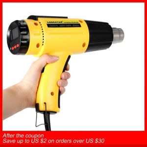 COSPLAY HEAVEN Crafting Tools & Accessories AC220 Digitale Elektrische Heißluft Pistole Temperatur gesteuert Gebäude Haar trockner Wärme pistole Löten Werkzeuge Einstellb