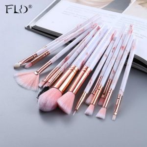 FLD 5/15Pcs Make Up Pinsel Werkzeug Set Kosmetische Pulver Lidschatten Foundation Blush Blending Schönheit Make Up Pinsel maquiag