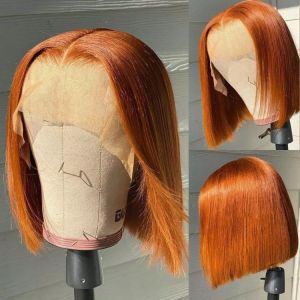 Kurze Bob Perücke Ombre Spitze Vorne Perücken Für Schwarze Frauen Brasilianische Menschenhaar Highlight Perücke Bob Spitze Ver