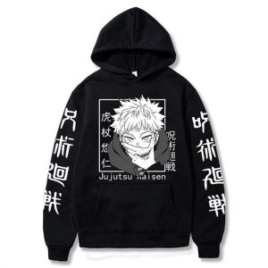 Neue Anime Sweatshirts Jujutsu Kaisen männer Hoodie Harajuku Unisex Mode Casual Hoody Männlichen Streetwear Yuji Itadori Gedruck