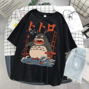 Neue Anime Cartoon T shirt Männer Und Frauen 90s Cartoon Hip Hop Kurzen Ärmeln Hemd Hippie Cartoon Otaku comics Plus Größe Kle