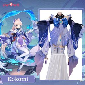 PRE SALE UWOWO Spiel Genshin Auswirkungen Sangonomiya Kokomi Perle der Weisheit Cosplay Kostüm Spezielle Für Karneval Halloween 