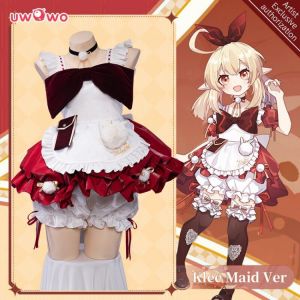 COSPLAY HEAVEN Genshin Impact other Versions Exklusive Genehmigung UWOWO Spiel Genshin Auswirkungen Klee Maid Cosplay Kostüm Spezielle Für Karneval Halloween Weihnachten