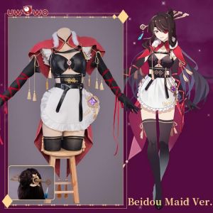 Exklusive Genehmigung PRE SALE UWOWO Beidou Maid Ver. Kleid Cosplay Spiel Genshin Auswirkungen Kostüm Für Mädchen Frauen Weihna