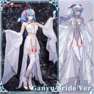 COSPLAY HEAVEN Genshin Impact other Versions PRE SALE Ganyu Braut Ver. Cosplay Exklusive Genehmigung UWOWO X Ailish: Genshin Auswirkungen Fanart Braut Ver. Ganyu Kostüm Kleid
