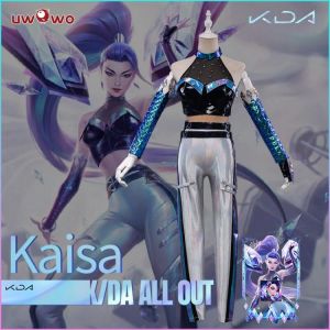 COSPLAY HEAVEN League of Legends UWOWO LOL KDA Kaisa Cosplay Kostüm Spiel K/DA Alle Heraus Outfits League of Legends Tochter der Leere kostüme Outfits
