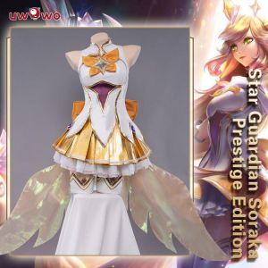 COSPLAY HEAVEN League of Legends UWOWO Soraka Cosplay Kostüm Spiel League of Legends Stern Wächter Soraka Prestige Edition Cosplay Outfits