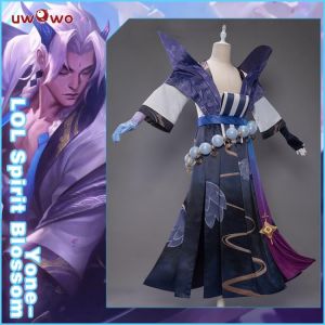 UWOWO Yone Geist Blossom LOL Cosplay Kostüm Spiel League of Legends Kostüme Heißer Halloween Kostüm