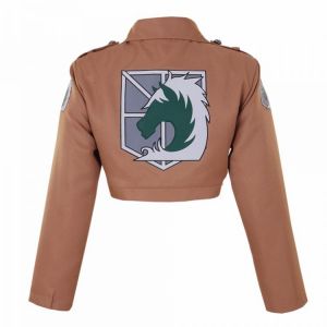 Anime Angriff auf Titan Jacke Shingeki keine Kyojin Militär Polizei Eren Jaeger Cosplay Kostüm Spiel Japanischen Halloween Karne