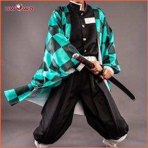UWOWO Neue Design Tanjirou Kamado Cosplay Anime Kimetsu keine Yaiba Dämon Slayer Kostüm Nezuko Zenitsu Tomioka Giyuu