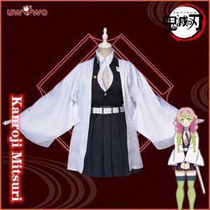 UWOWO Dämon Slayer: Kimetsu Keine Yaiba Kanroji Mitsuri Cosplay Kostüm Dämon Slaying Corps Uniform