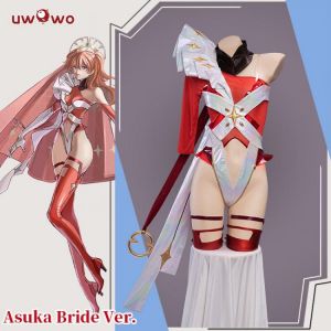 COSPLAY HEAVEN Evangelion PRE SALE Asuka Cosplay Exklusive Genehmigung UWOWO x Ailish: Evangelion Fanart Braut Ver. Asuka Cosplay Kostüm