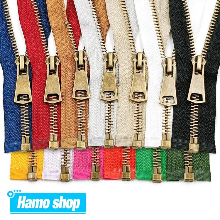 COSPLAY HEAVEN Hooks & Snaps & Buttons & Zippers 5 # bunte Hohe Qualität Open End Auto Lock Kupfer Metall reißverschluss Diy Handwerk Für Kleidung Tasche Kleid Schuhe taschen N