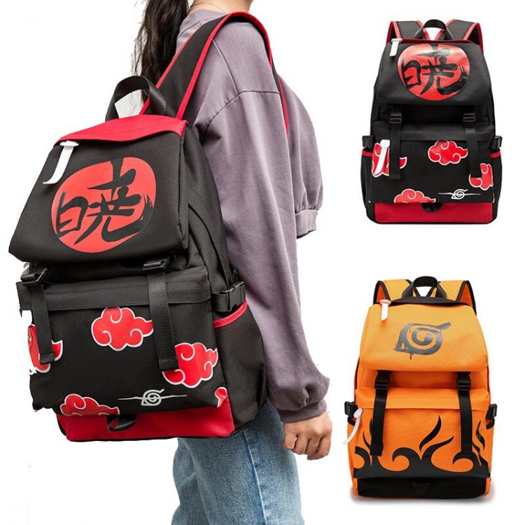 COSPLAY HEAVEN BAGS Anime Ninja Cosplay Kakashi Rucksack Akatsuki Red Cloud Student Schule Schulter Tasche Teentage Reise Schule Tasche Geschenk